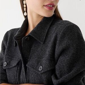 J.Crew Wool blend shirt-jacket XS